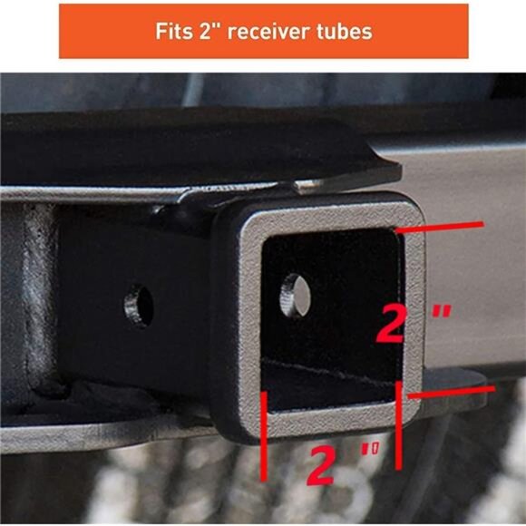 American Flag Metal Trailer Hitch Cover for 2 inch Receivers（with 5/8-Inch Pin) - Picture 7 of 8